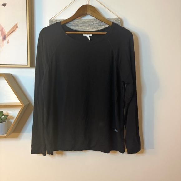 Naked Tops - Naked Brand Black Longsleeve Top Large